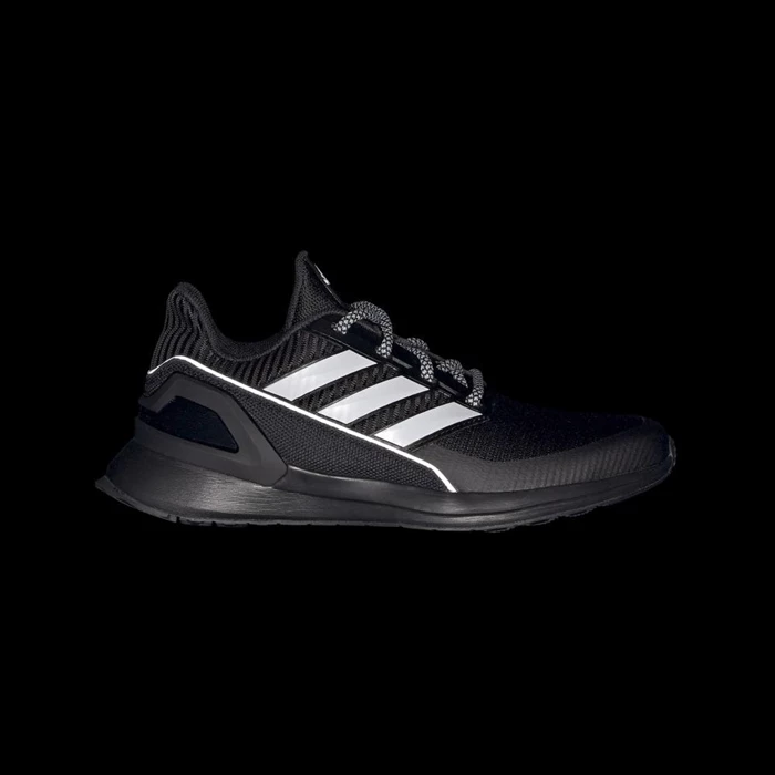 Zapatillas Running Adidas RapidaRun Niños Negras | 60CMULJB