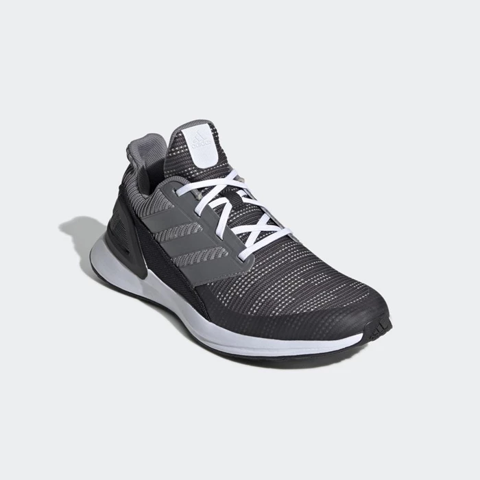 Zapatillas Running Adidas RapidaRun Niños Gris | 60OYBHUZ