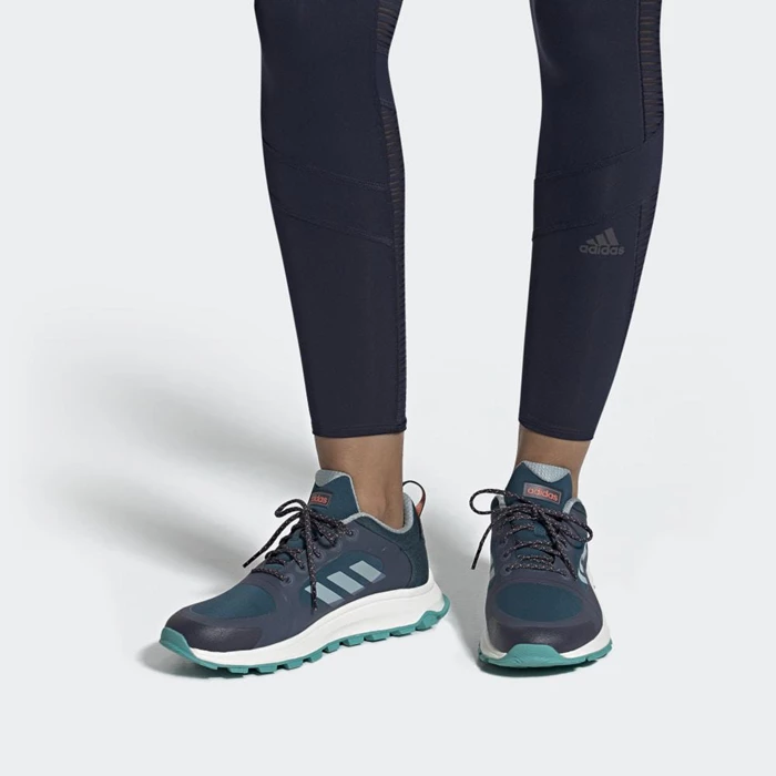 Zapatillas Running Adidas Response Trail X Wide Mujer Azules | 50YVPXIF