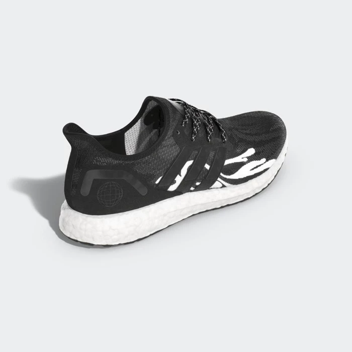 Zapatillas Running Adidas SPEEDFACTORY AM4 Cryptic Waves Mujer Negras | 93XQSROD