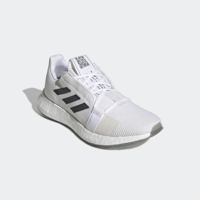 Zapatillas Running Adidas Senseboost GO Hombre Blancas | 09ETZVBL