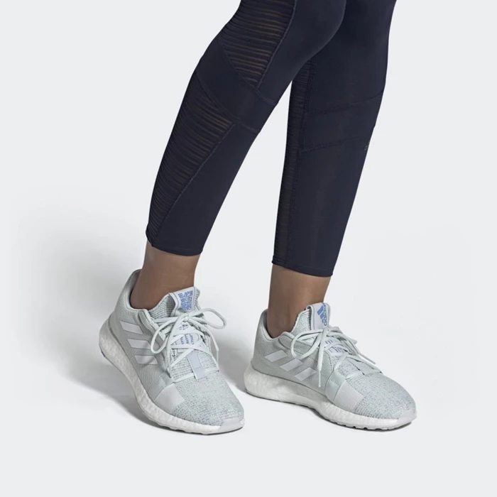 Zapatillas Running Adidas Senseboost GO Mujer Azules | 09HZOAGN