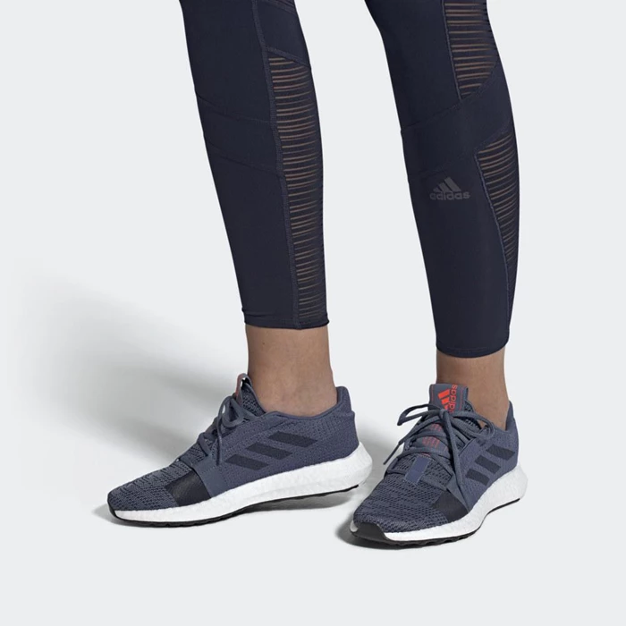 Zapatillas Running Adidas Senseboost GO Mujer Azules | 24GUDYNL