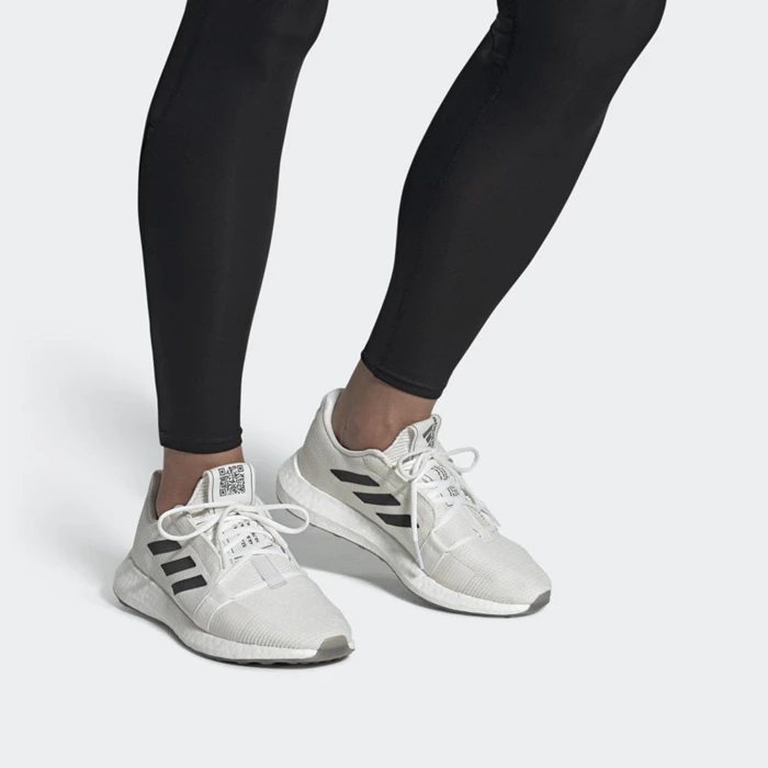 Zapatillas Running Adidas Senseboost GO Mujer Blancas | 61LVYHRX