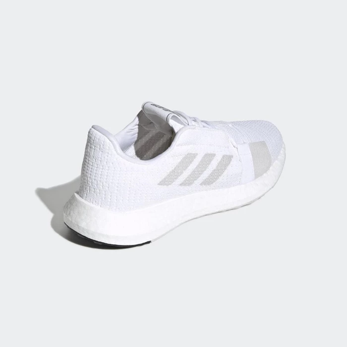 Zapatillas Running Adidas Senseboost GO Hombre Blancas | 61YRUFSM