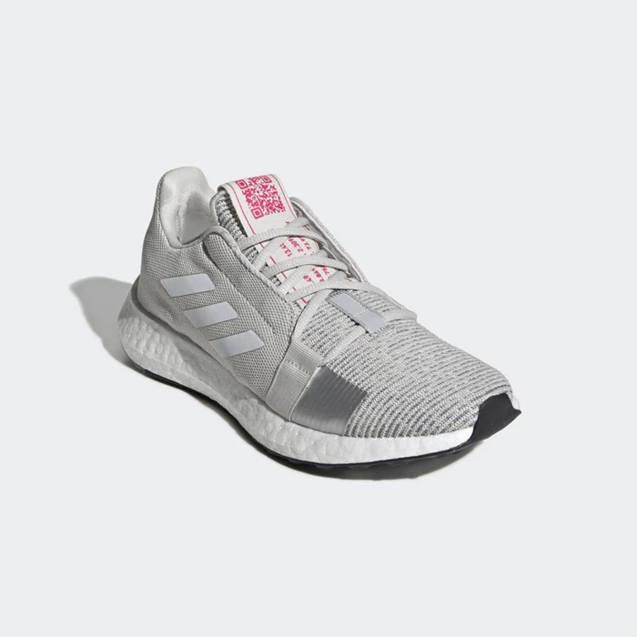 Zapatillas Running Adidas Senseboost GO Mujer Gris | 63QBRIUA