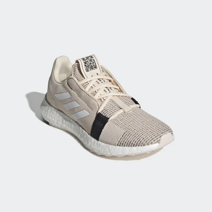 Zapatillas Running Adidas Senseboost GO Mujer Beige | 70ZHFPQX