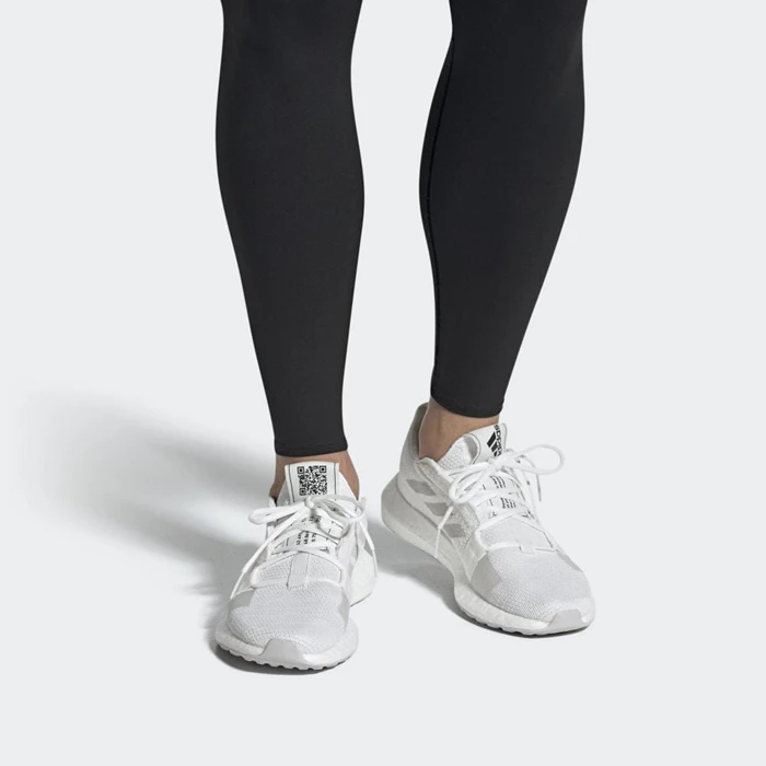 Zapatillas Running Adidas Senseboost GO Mujer Blancas | 72GXURZW