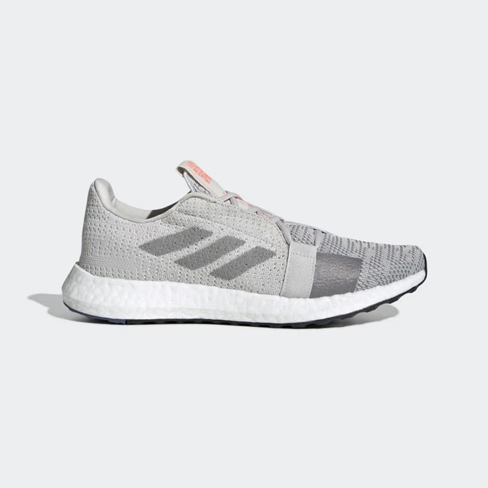 Zapatillas Running Adidas Senseboost GO Mujer Gris | 80YVKDTQ