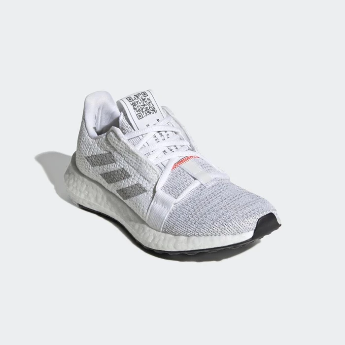 Zapatillas Running Adidas Senseboost GO Niños Blancas | 90AIXSZH