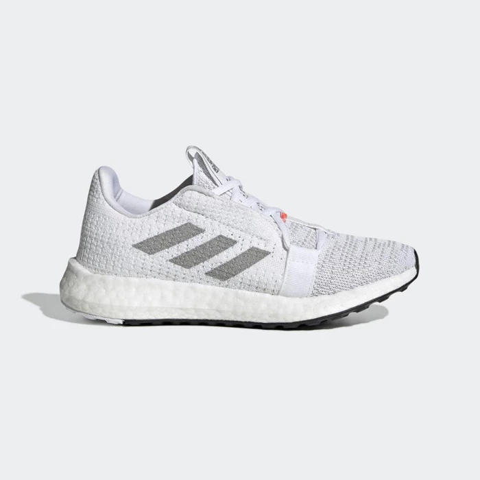 Zapatillas Running Adidas Senseboost GO Niños Blancas | 90AIXSZH