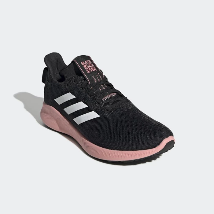 Zapatillas Running Adidas Sensebounce + Street Mujer Negras | 56FJCZEA