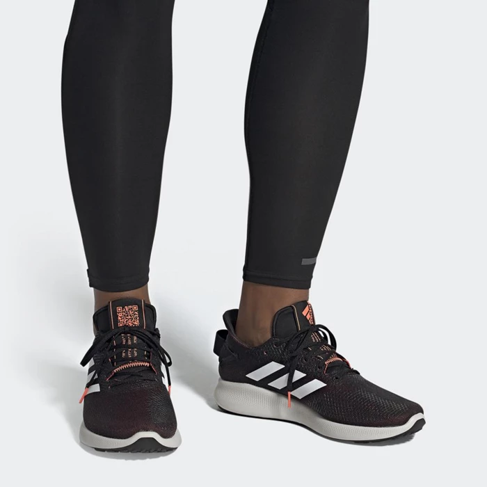 Zapatillas Running Adidas Sensebounce + Street Hombre Negras | 69GDIWRE