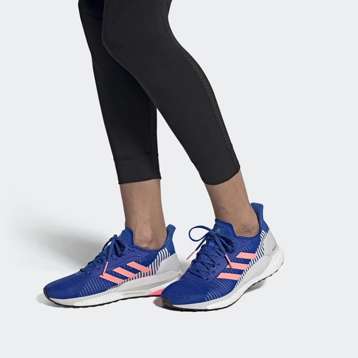 Zapatillas Running Adidas SolarGlide ST 19 Mujer Azules | 24FMTDKO