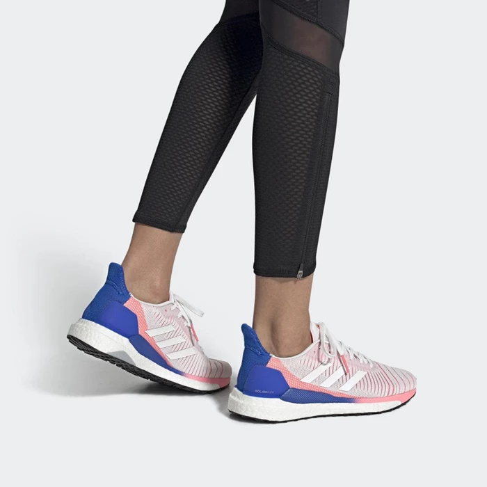 Zapatillas Running Adidas Solar Glide 19 Mujer Blancas | 62OCAYTJ