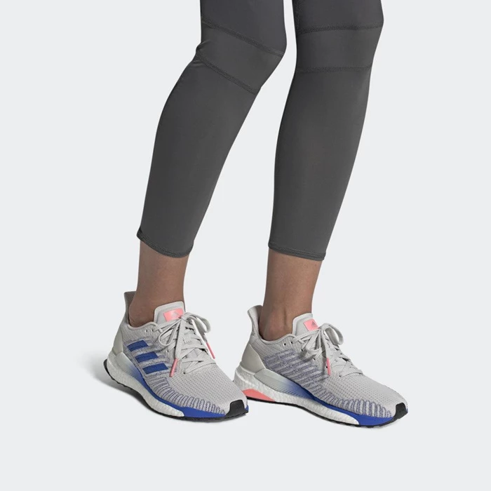 Zapatillas Running Adidas Solarboost 19 Mujer Gris | 20DFZMGS