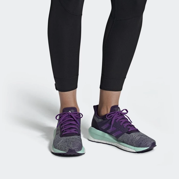 Zapatillas Running Adidas Solardrive ST Mujer Moradas | 47MRFAUZ