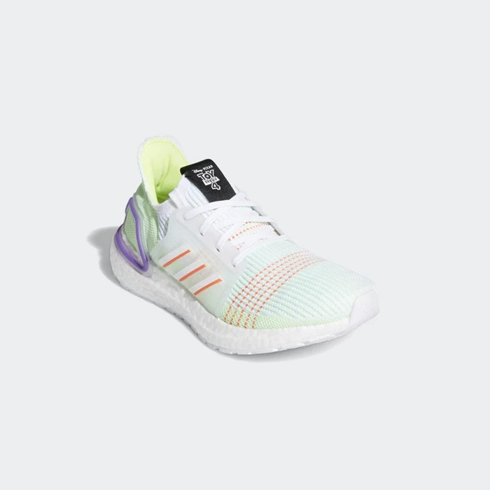 Zapatillas Running Adidas Ultraboost 19 Niños Blancas | 17URPALY