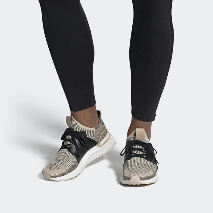 Zapatillas Running Adidas Ultraboost 19 Mujer Beige | 67MXLIKC