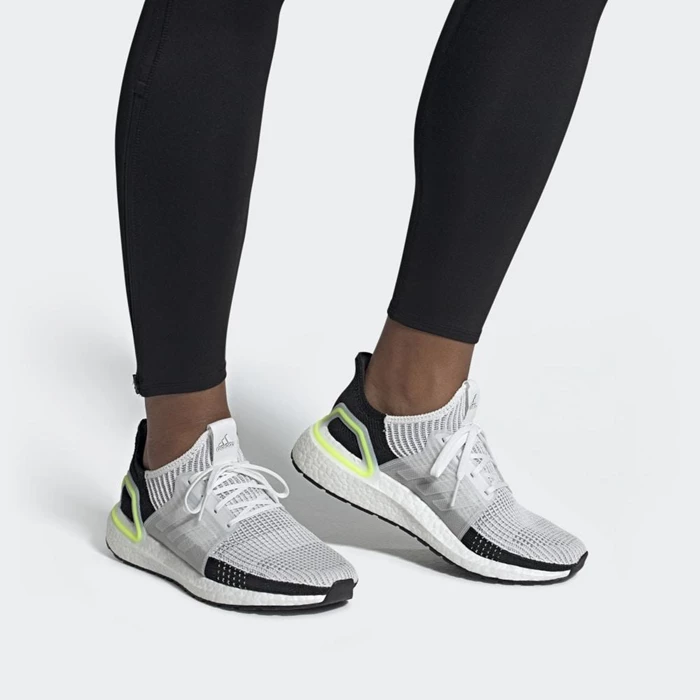 Zapatillas Running Adidas Ultraboost 19 Hombre Blancas | 69IRESKJ