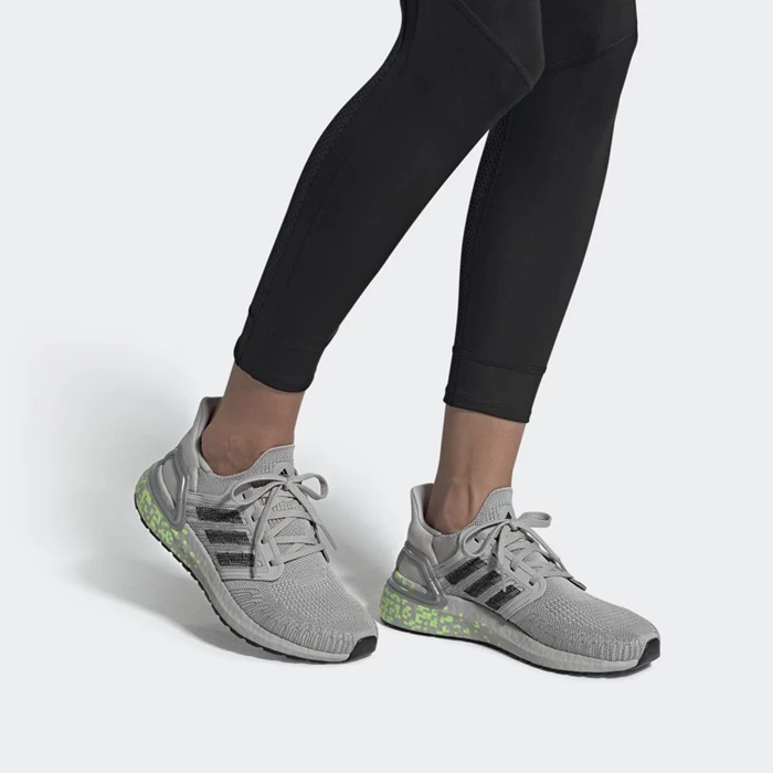 Zapatillas Running Adidas Ultraboost 20 Mujer Gris | 04ASUYWJ