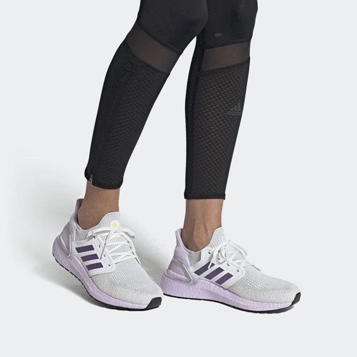 Zapatillas Running Adidas Ultraboost 20 Mujer Blancas | 07SZHJQW