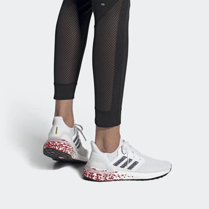 Zapatillas Running Adidas Ultraboost 20 Mujer Blancas | 09MTDVBN