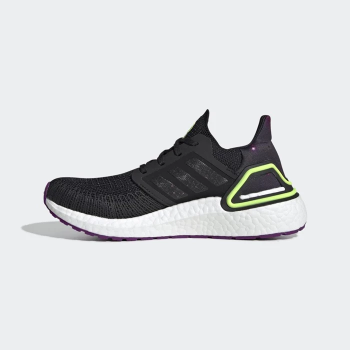 Zapatillas Running Adidas Ultraboost 20 Niños Negras | 10BESOJM