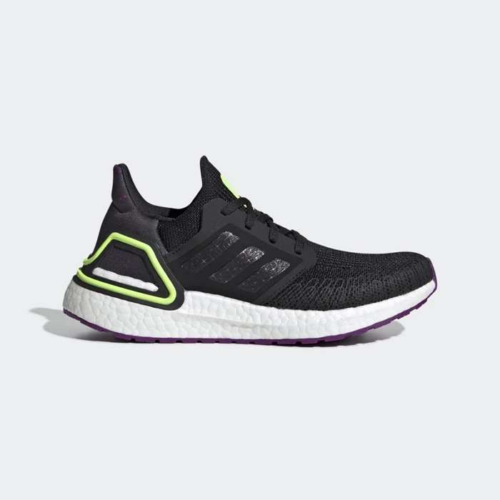 Zapatillas Running Adidas Ultraboost 20 Niños Negras | 10BESOJM