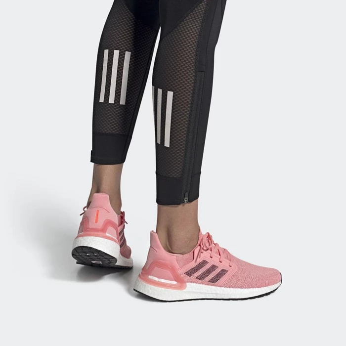 Zapatillas Running Adidas Ultraboost 20 Mujer Rosas | 19PNUBQX