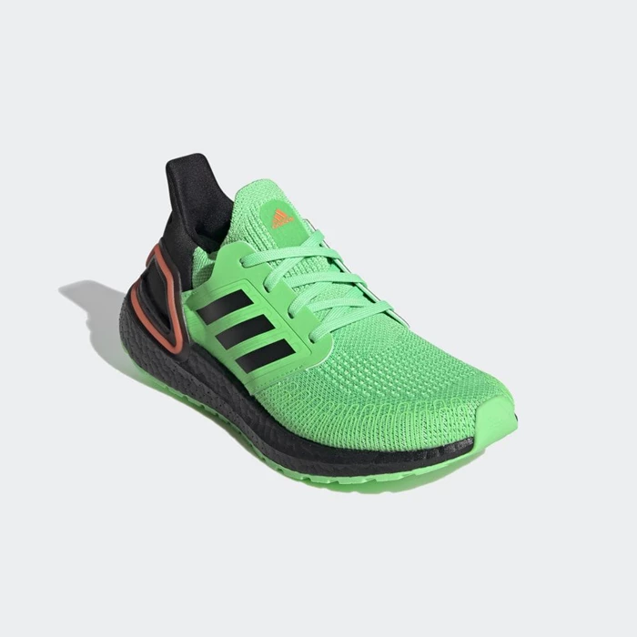 Zapatillas Running Adidas Ultraboost 20 Niños Verde | 25GVTKJN