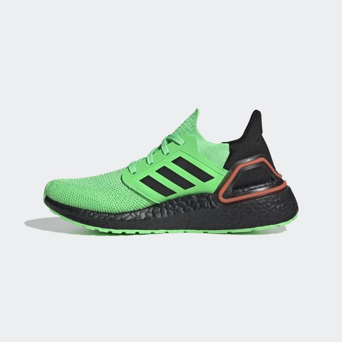 Zapatillas Running Adidas Ultraboost 20 Niños Verde | 25GVTKJN