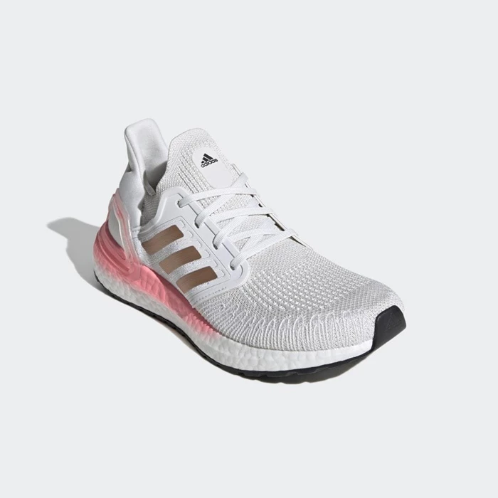 Zapatillas Running Adidas Ultraboost 20 Mujer Blancas | 31VEXKHM