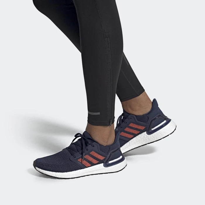 Zapatillas Running Adidas Ultraboost 20 Hombre Azules | 40EVKANG