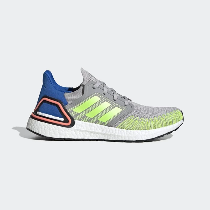 Zapatillas Running Adidas Ultraboost 20 Hombre Gris | 47ABFLKD