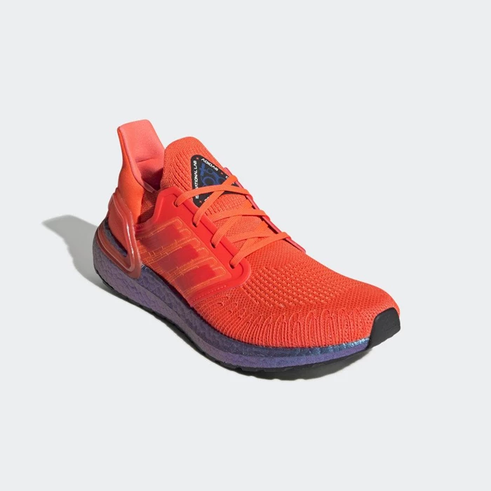 Zapatillas Running Adidas Ultraboost 20 Hombre Naranjas | 53ABXQES