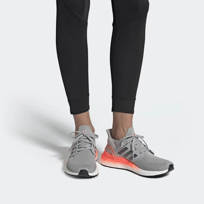 Zapatillas Running Adidas Ultraboost 20 Mujer Gris | 67XYTZOL