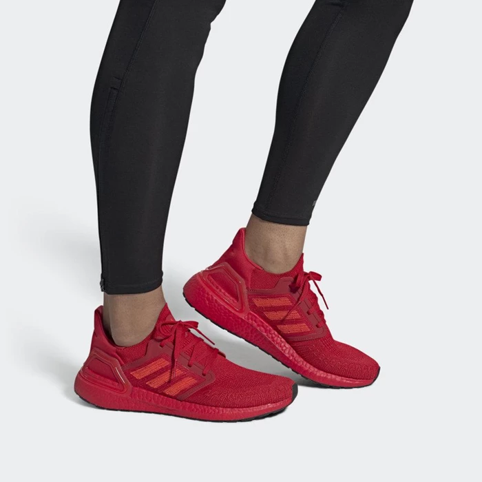 Zapatillas Running Adidas Ultraboost 20 Hombre Rojas | 71SVLGWD