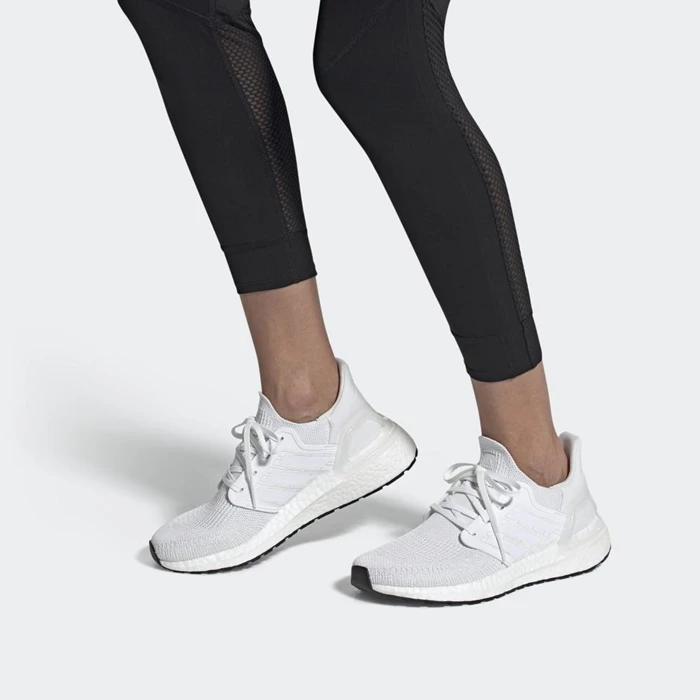 Zapatillas Running Adidas Ultraboost 20 Mujer Blancas | 76RSYOZC