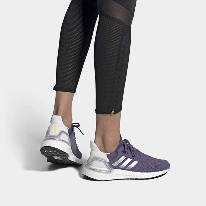 Zapatillas Running Adidas Ultraboost 20 Mujer Moradas | 81EXNKJD