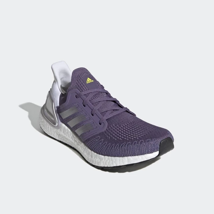 Zapatillas Running Adidas Ultraboost 20 Mujer Moradas | 81EXNKJD