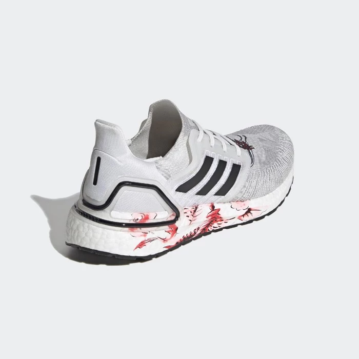 Zapatillas Running Adidas Ultraboost 20 Hombre Blancas | 87XYZSUR