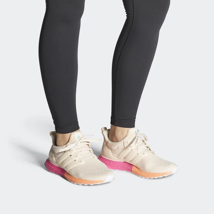 Zapatillas Running Adidas Ultraboost DNA Mujer Beige | 15IAPZYC