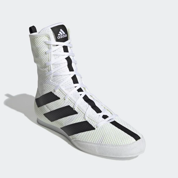 Zapatos De Boxeo Adidas Box Hog 3 Hombre Blancas | 61ARIGXV