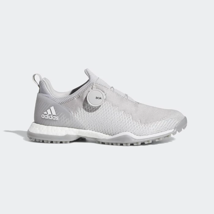 Zapatos De Golf Adidas Forgefiber Boa Mujer Gris | 18ICTSNW