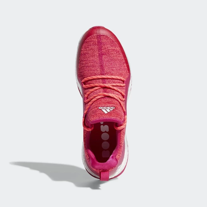 Zapatos De Golf Adidas Pureboost Mujer Rojas | 38NKPCSE