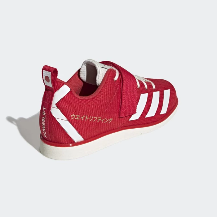 Zapatos De Levantamiento De Pesas Adidas Powerlift 4 Mujer Rojas | 08DSAVRG