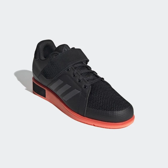 Zapatos De Levantamiento De Pesas Adidas Power Perfect 3 Hombre Negras | 21POXSVN