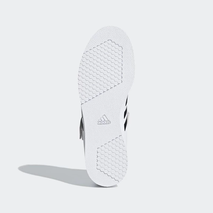 Zapatos De Levantamiento De Pesas Adidas Power Perfect 3 Hombre Blancas | 39WZYAJK