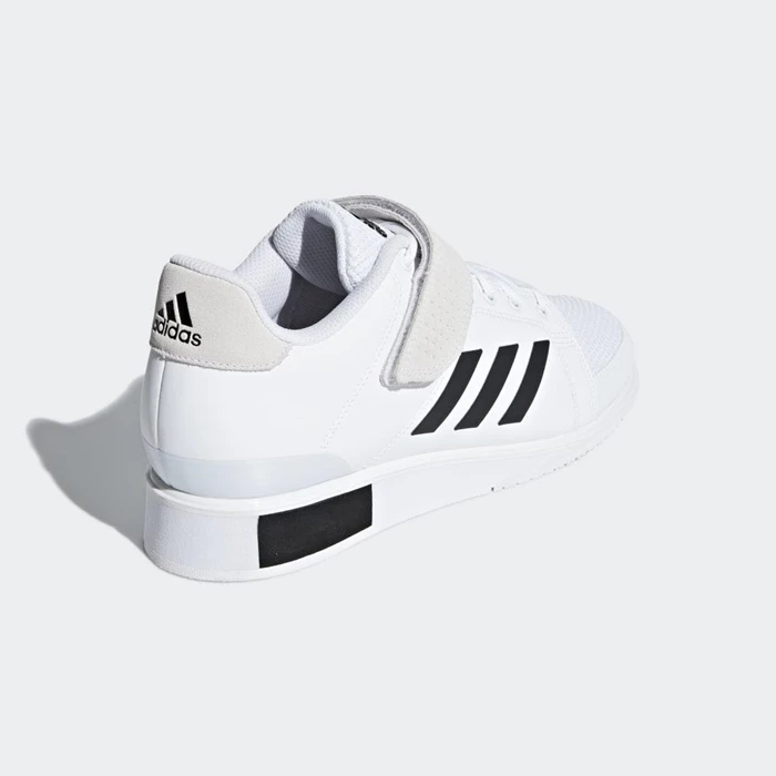 Zapatos De Levantamiento De Pesas Adidas Power Perfect 3 Hombre Blancas | 39WZYAJK